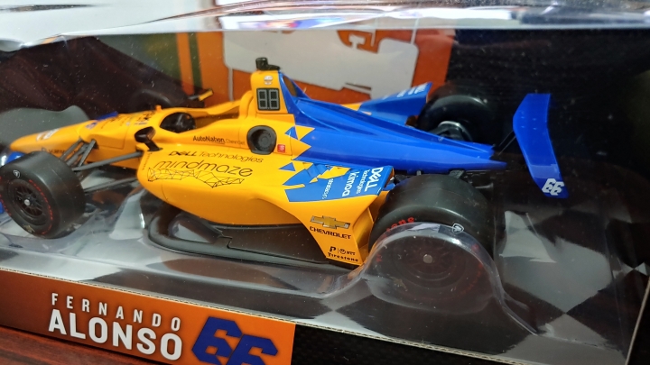 [開箱]1/18 INDYCAR  F.ALONSO #66