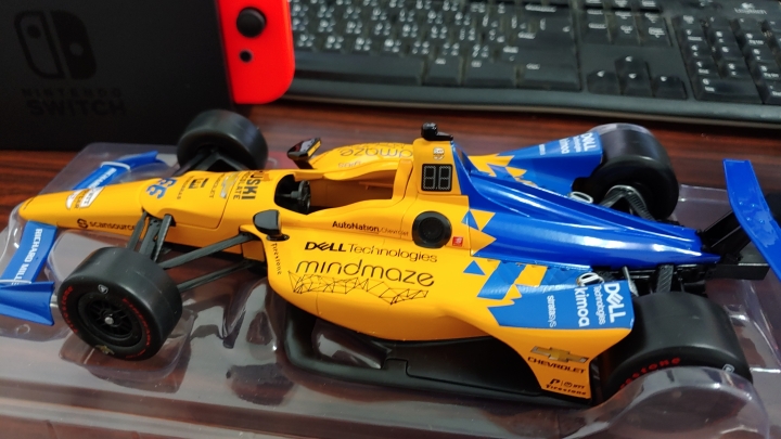 [開箱]1/18 INDYCAR  F.ALONSO #66