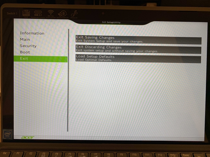 acer Switch3 windows登入密碼忘記
