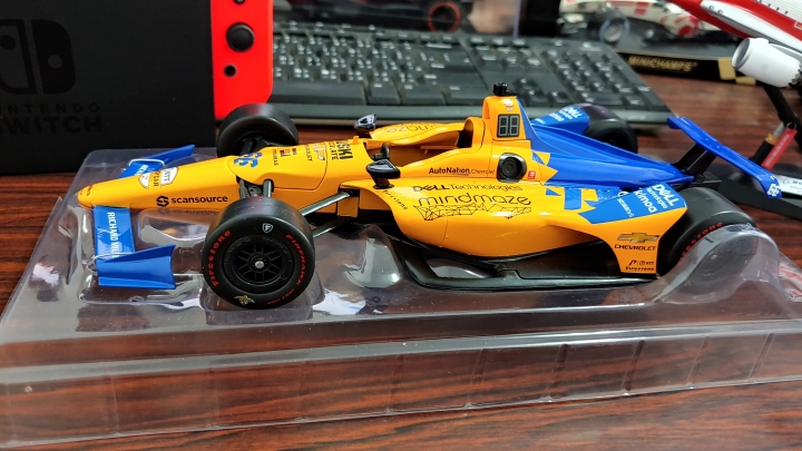 [開箱]1/18 INDYCAR  F.ALONSO #66