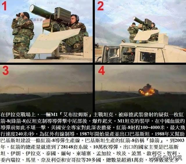 中國『紅箭』系列反坦克導彈威力大，暢銷中東戰場