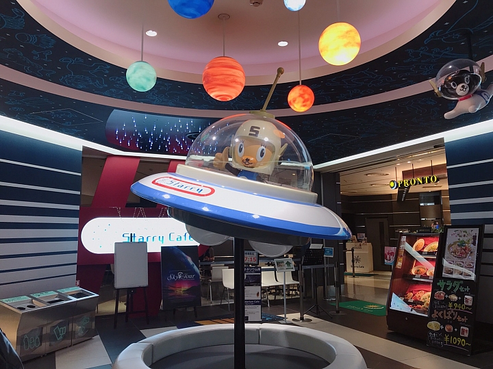 【東京都】旅客們的口袋愛店！星空下的咖啡饗宴，位在羽田機場的星象咖啡館「PLANETARIUM Starry Cafe」