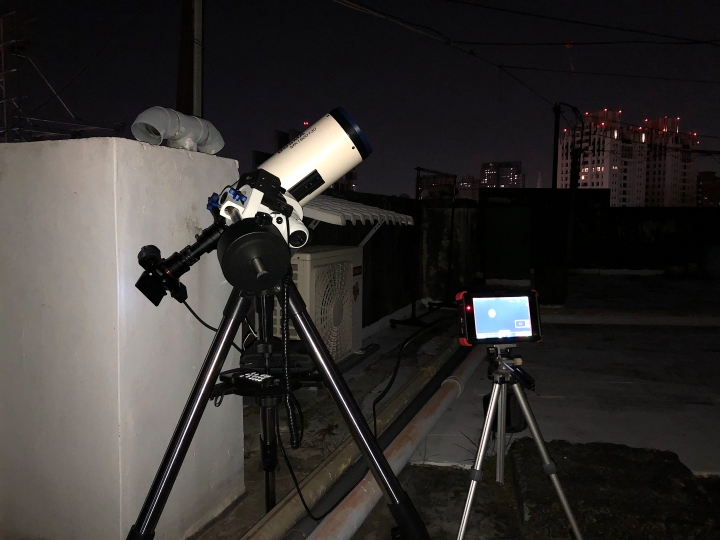A7s 拍月亮、土星及木星