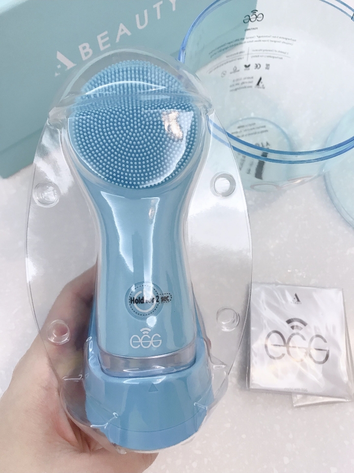 [開箱］韓國Abeauty Egg 洗臉機 終於把臉洗乾淨了😃