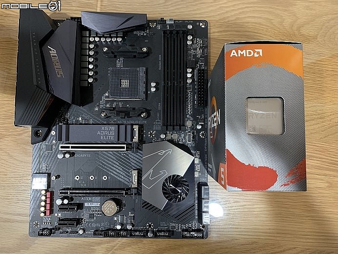平價香香 G 技嘉AORUS X570 ELITE + R5 3600 開箱