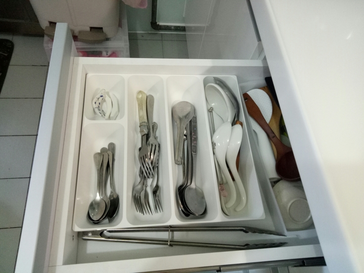 20年老屋廚房廚具換新（增加後續收納）