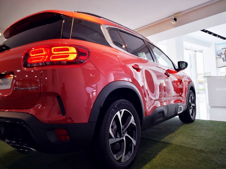 親自來體驗紅色Citroen C5 Aircross