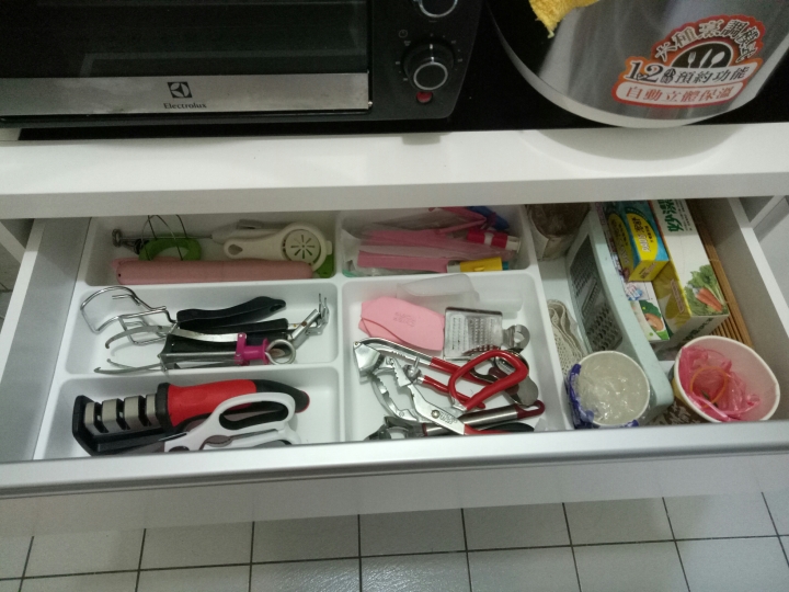 20年老屋廚房廚具換新（增加後續收納）
