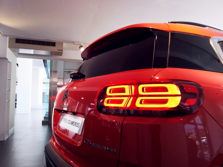 親自來體驗紅色Citroen C5 Aircross