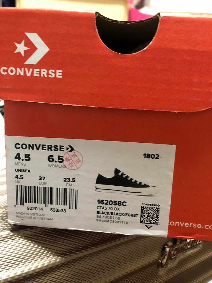 （求驗）converse 70s 真假？