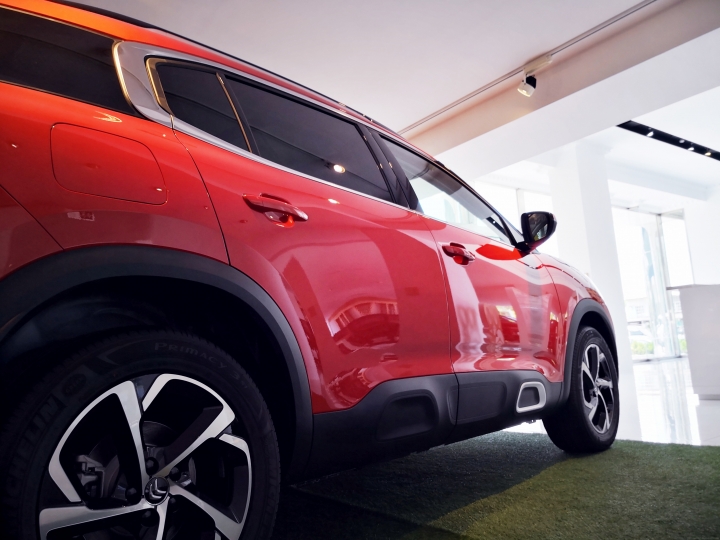 親自來體驗紅色Citroen C5 Aircross
