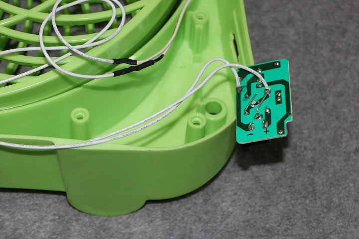 10吋DC電扇 2段式改成直流PWM調速 無段式微調