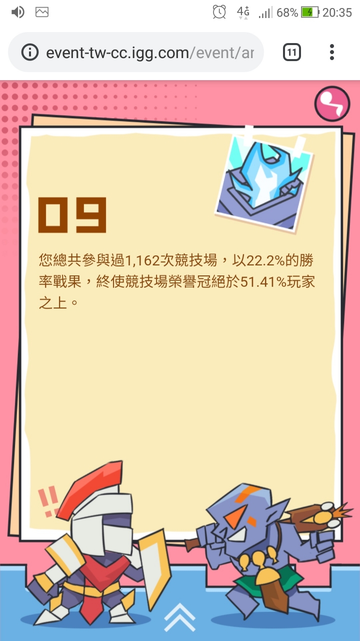 城堡爭霸 六週年。 我也玩了六年