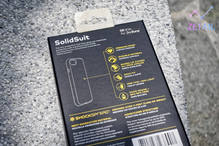 犀牛盾 SolidSuit、CrashGuard 防摔保護殼、耐衝擊保護貼 開箱體驗：ZenFone 6 最佳保鑣