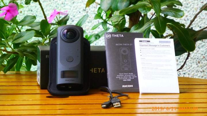 [開箱] RICOH 最高影像旗艦機【RICOH THETA Z1】搶先體驗分享