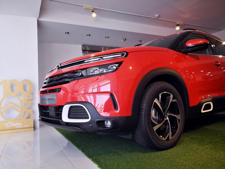 親自來體驗紅色Citroen C5 Aircross