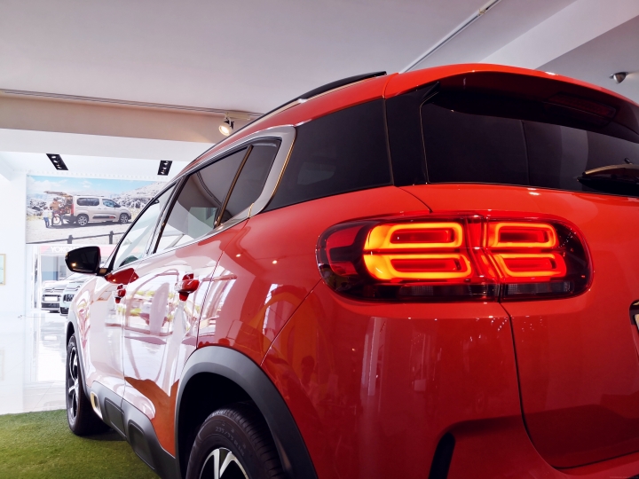 親自來體驗紅色Citroen C5 Aircross