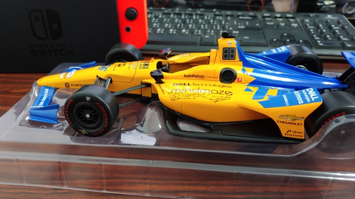 [開箱]1/18 INDYCAR  F.ALONSO #66
