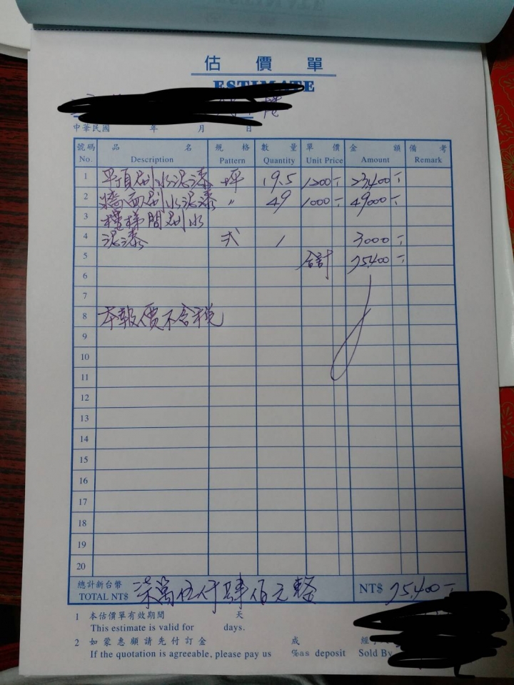 最終報價這樣是不是太高？