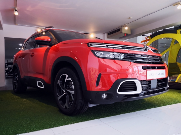 親自來體驗紅色Citroen C5 Aircross