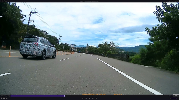 台三出現的偽裝車