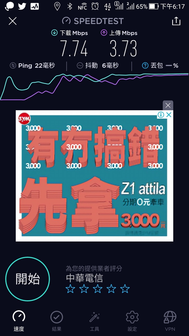亞太21M與中華吃到飽使用一個月心得