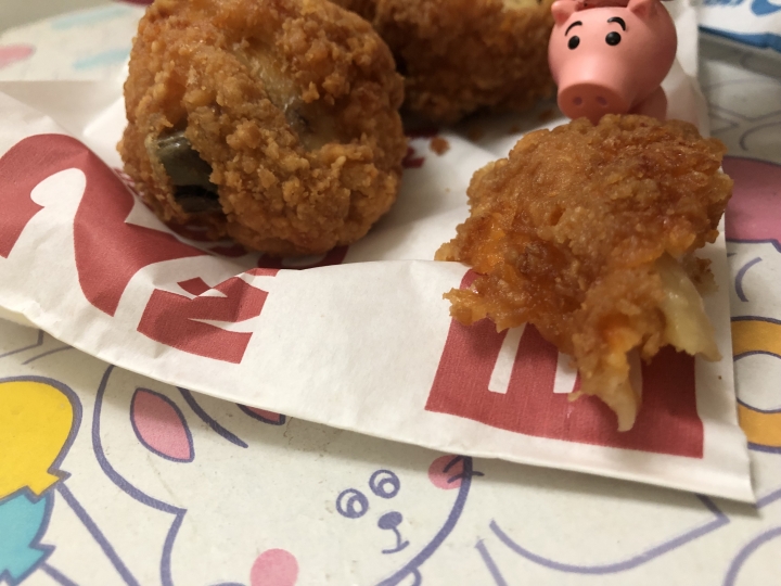 火腿偷吃麥脆雞腿餐