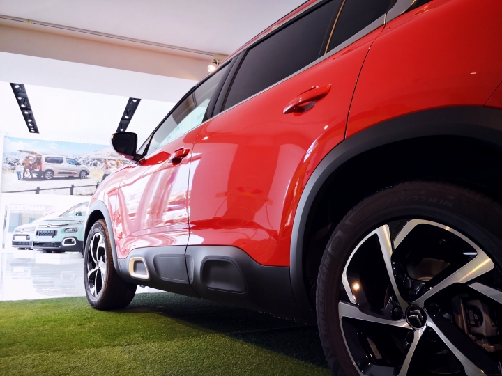 親自來體驗紅色Citroen C5 Aircross