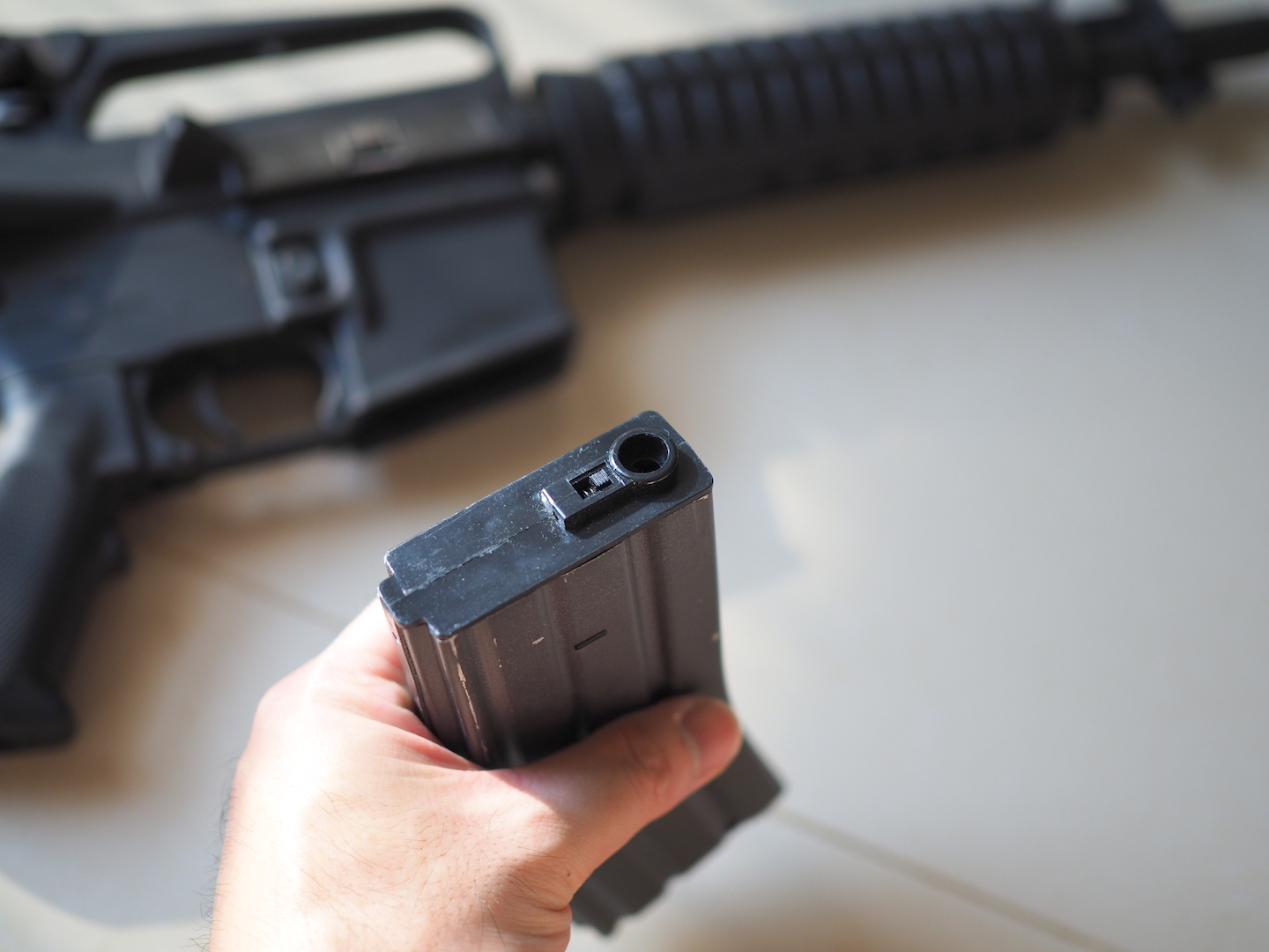老學校浪漫 Colt M727 電動空氣軟槍建構計劃
