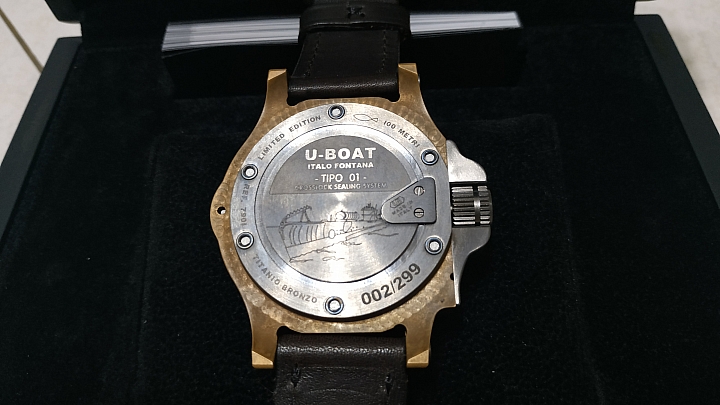 U -BOAT 鈦+銅錶