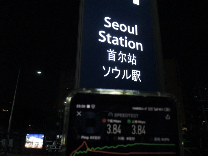 LINE MOBILE SK漫遊測速