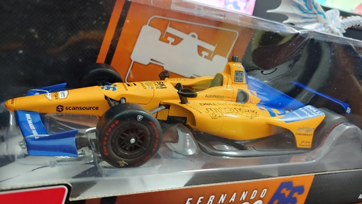 [開箱]1/18 INDYCAR  F.ALONSO #66