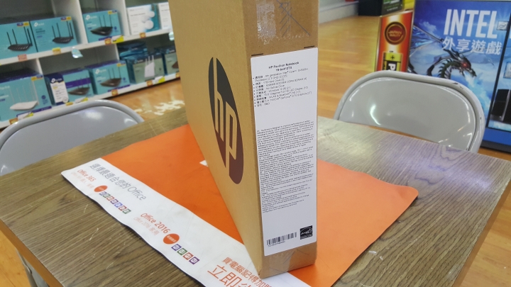 HP 筆電開箱文 15-bc412TX