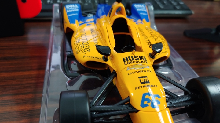 [開箱]1/18 INDYCAR  F.ALONSO #66