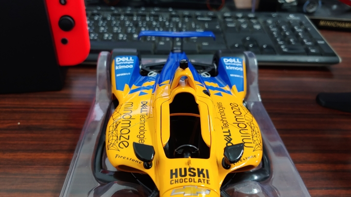 [開箱]1/18 INDYCAR  F.ALONSO #66