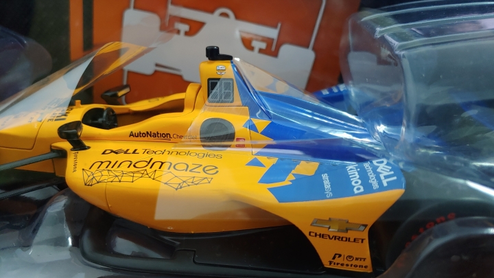 [開箱]1/18 INDYCAR  F.ALONSO #66