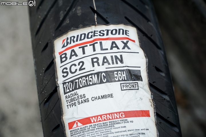 Bridgestone BATTLAX SC2 Rain 試胎 雨神同行大羊通勤者首選