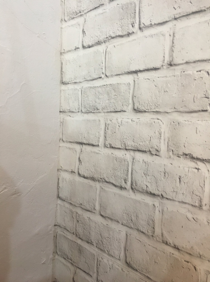 【開箱】韓國水貼壁紙,打造家中清新一隅 #磚牆風 #北歐風