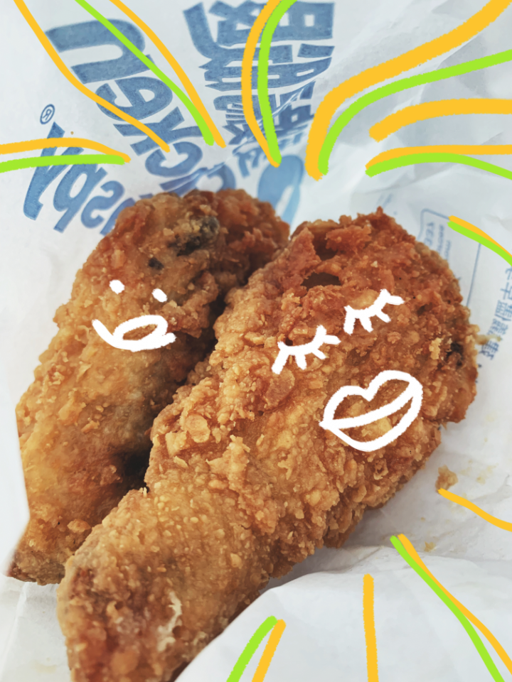點我看大圖 半夜肚子餓!我好想吃麥脆雞!