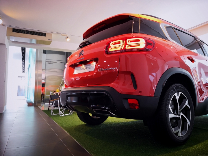 親自來體驗紅色Citroen C5 Aircross
