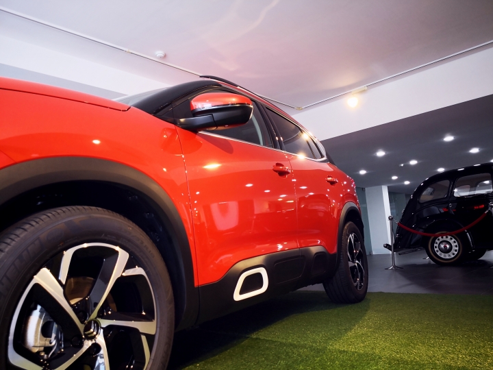 親自來體驗紅色Citroen C5 Aircross