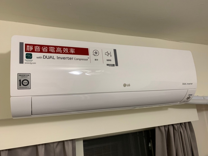 入手LG冷氣 共3台!!!