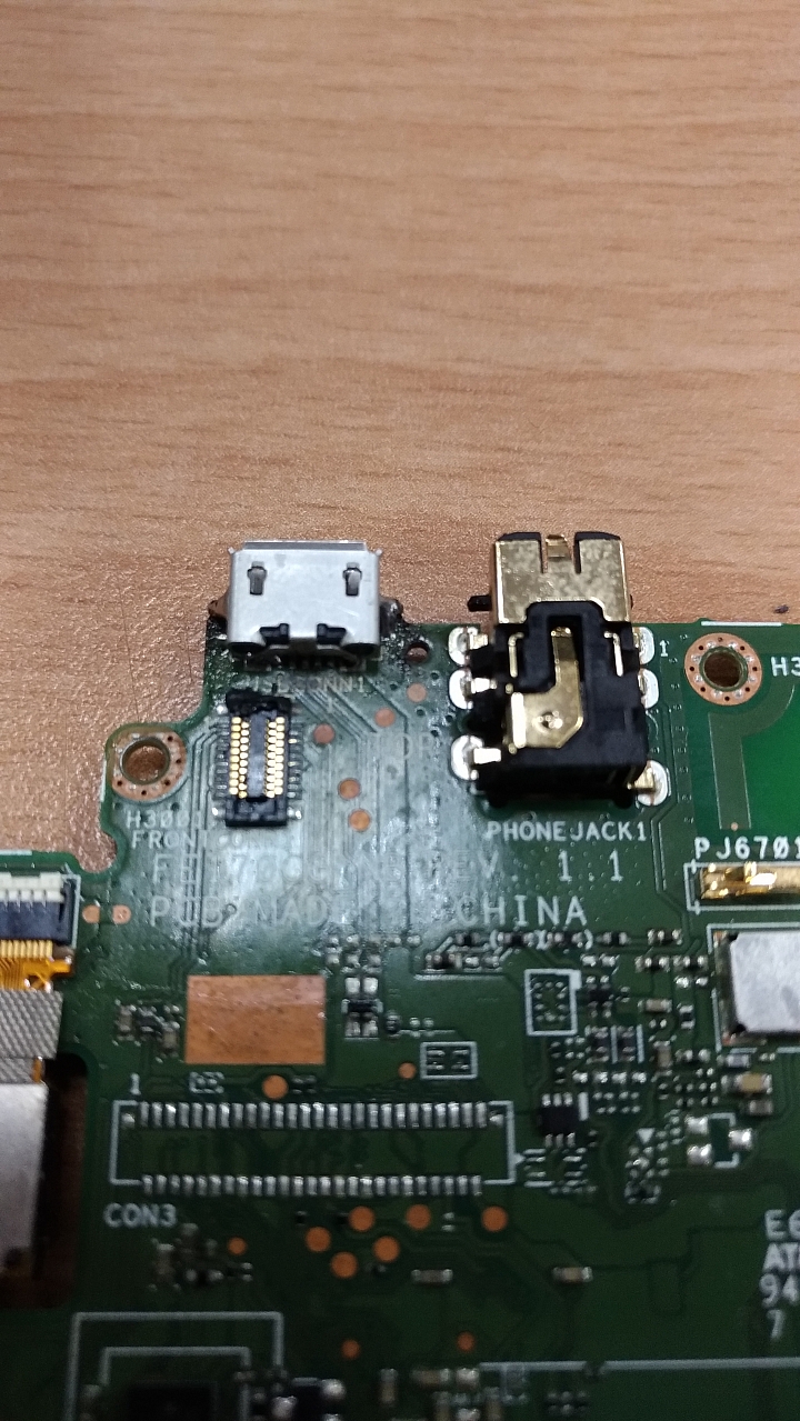 ASUS MeMO Pad7 ME170C 拆解焊接USB