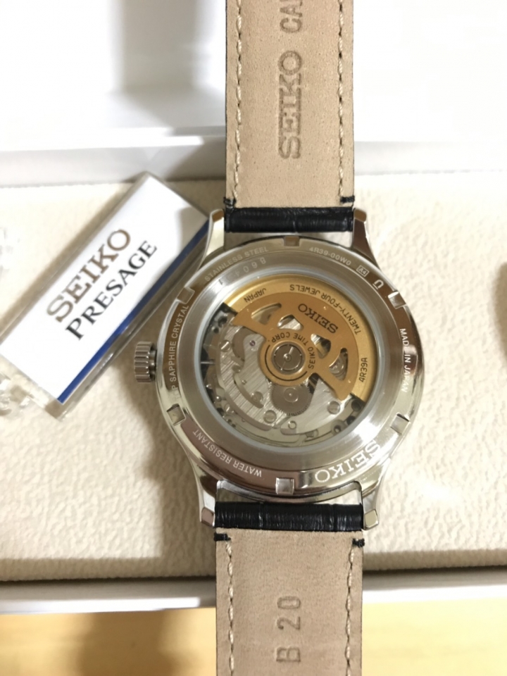 [開箱] SEIKO SSA379J1 人生第一隻機械錶