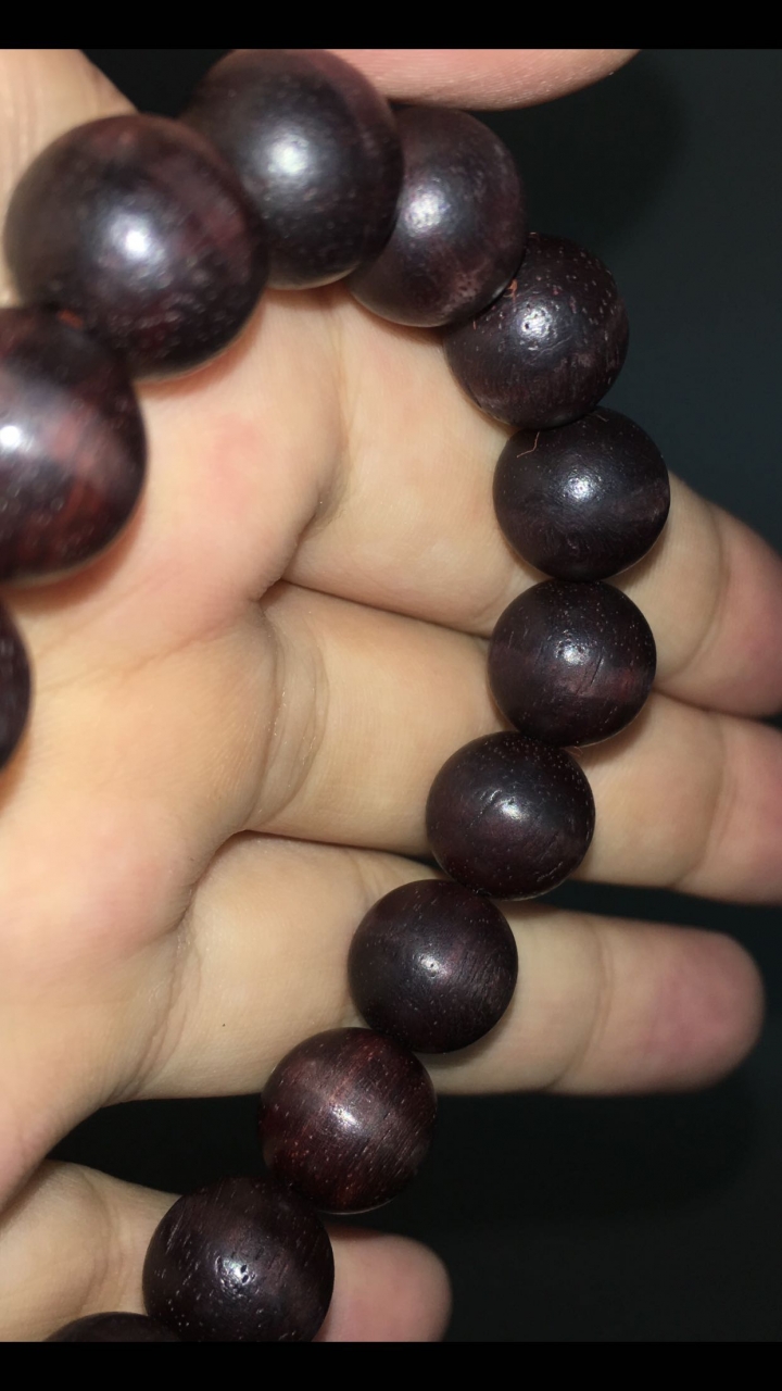 木頭手串淋雨後的問題