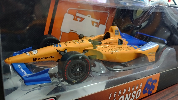 [開箱]1/18 INDYCAR  F.ALONSO #66