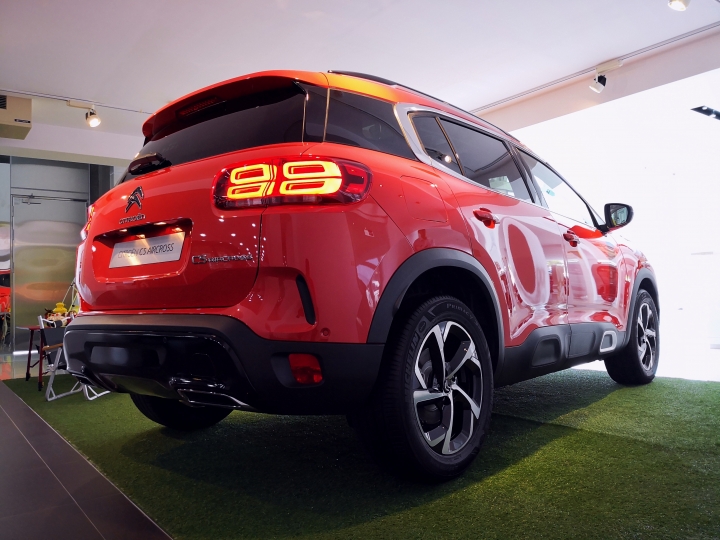 親自來體驗紅色Citroen C5 Aircross