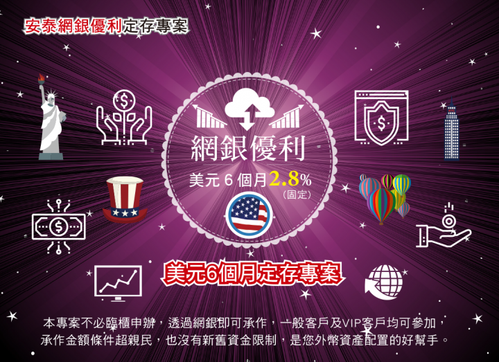 外幣優利存款整理(8/5更新)