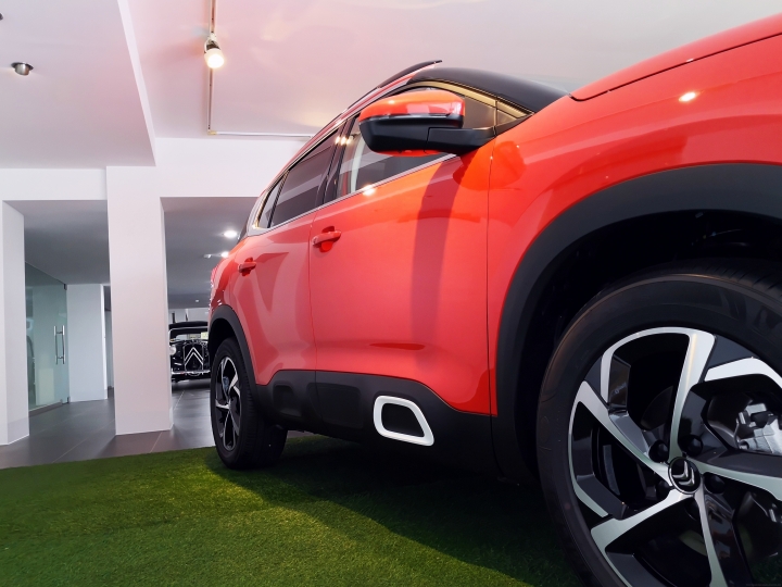 親自來體驗紅色Citroen C5 Aircross