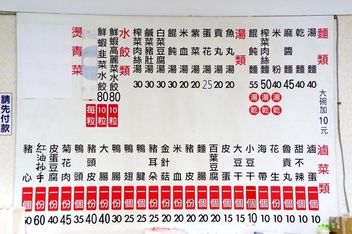 [台南][中西區] 陽春麵（原民生路）｜食記
